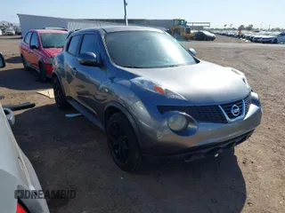 2011 Nissan Juke SL with VIN JN8AF5MV6BT010463, listed as a IAAI auction lot 42003818 with 105,093 mi miles. Bid and sale history available at carsss.com. Image 1.