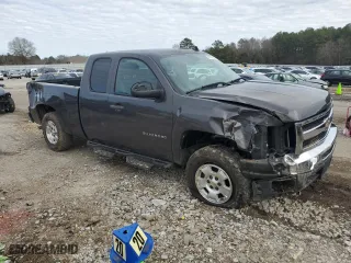 2010 Chevrolet Silverado 1500 LT with VIN 1GCSKSE36AZ165369, listed as a Copart auction lot 88552565 with 123,152 mi miles and Salvage Title. Bid and sale history available at carsss.com. Image 4.