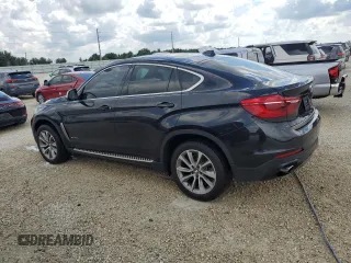 2017 BMW X6 sDrive35i with VIN 5UXKU0C33H0G69427, listed as a Copart auction lot 74011314 with 0 mi miles and Salvage Title. Bid and sale history available at carsss.com. Image 2.