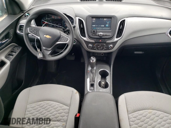 2018 Chevrolet Equinox LS with VIN 3GNAXHEV7JS634751, listed as a Copart auction lot 47396065 with 84,359 mi miles and Salvage Title. Bid and sale history available at DreamBid. Image 8.