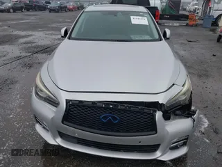 2014 Infiniti Q50 Premium with VIN JN1BV7AP3EM674645, listed as a IAAI auction lot 41941054 with 77,270 mi miles. Bid and sale history available at carsss.com. Image 6.