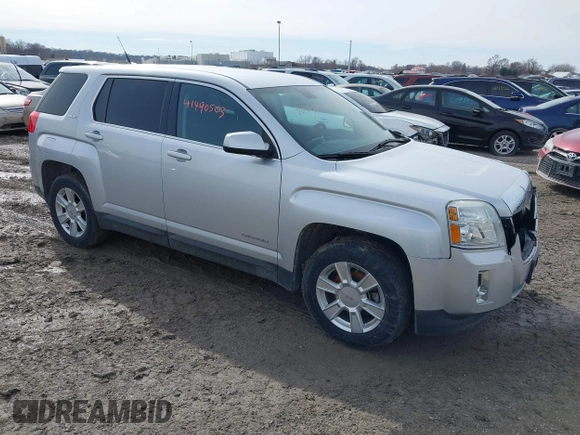 2010 GMC Terrain SLE-1 with VIN 2CTALBEW3A6407120, listed as a IAAI auction lot 41490505 with 188,906 mi miles. Bid and sale history available at carsss.com. Image 1.