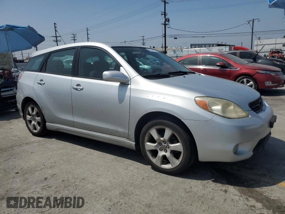 2006 Toyota Matrix STD with VIN 2T1KR32EX6C564990, listed as a Copart auction lot 62548155 with 204,154 mi miles and Salvage title. Bid and sale history available at DreamBid. Image 4.