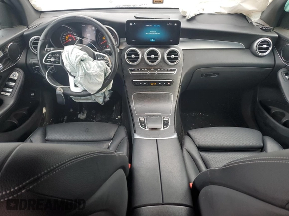 2021 Mercedes-Benz GLC with VIN W1N0J8EB6MF991402, listed as a Copart auction lot 85602014 with 132,117 mi miles and Salvage Title. Bid and sale history available at carsss.com. Image 8.
