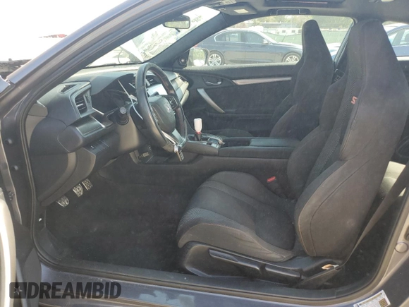 2017 Honda Civic Si with VIN 2HGFC3A56HH752212, listed as a Copart auction lot 52446995 with 134,218 mi miles and Salvage Title. Bid and sale history available at DreamBid. Image 7.