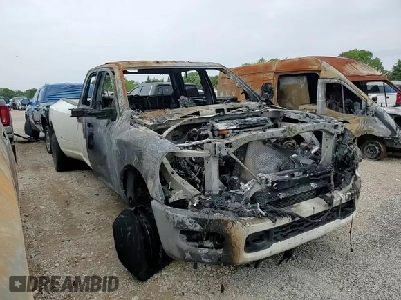 2023 Ram 3500 Laramie with VIN 3C63RRJLXPG643260, listed as a Copart auction lot 63776414 with 0 mi miles and Non Repairable. Bid and sale history available at carsss.com. Image 11.