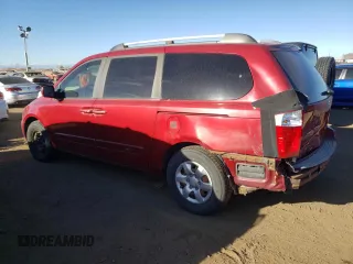 2007 Kia Sedona EX with VIN KNDMB233X76109232, listed as a Copart auction lot 77384063 with 208,774 mi miles and Clean Title. Bid and sale history available at carsss.com. Image 2.