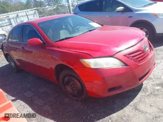 2008 Toyota Camry LE with VIN 4T1BE46K98U227701, listed as a IAAI auction lot 41800785 with 1 mi miles. Bid and sale history available at carsss.com. Image 1.
