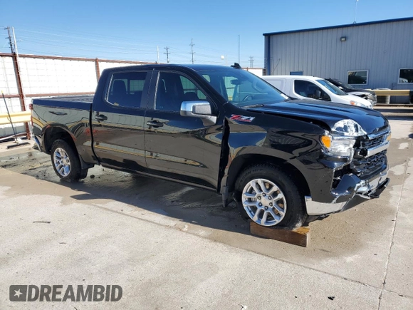 2023 Chevrolet Silverado 1500 LT with VIN 1GCUDDED2PZ261337, listed as a Copart auction lot 86740544 with 24,362 mi miles and Salvage Title. Bid and sale history available at carsss.com. Image 4.