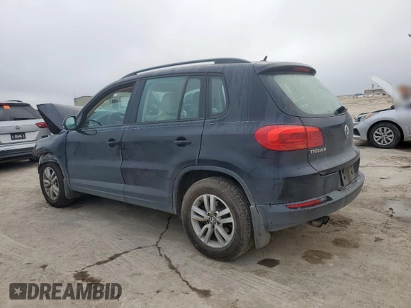 2016 Volkswagen Tiguan S с VIN WVGAV7AX5GW501723, выставлен на аукционе Copart как лот 60567935 с пробегом 65 660 миль миль и Списание • Salvage title. История ставок и продаж доступна на DreamBid. Изображение 2.
