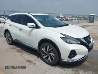 2023 Nissan Murano SL with VIN 5N1AZ2CJ9PC120099, listed as a IAAI auction lot 42293322 with 28,649 mi miles and . Bid and sale history available at DreamBid. Image 1.