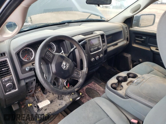 2013 Ram 1500 Tradesman z VIN 3C6JR6AP0DG541535, wystawiony jako Copart lot #66957284 z przebiegiem 109 726 mil mil oraz Szkoda całkowita • Salvage title. Historia ofert i sprzedaży dostępna na DreamBid. Obrazek 8.