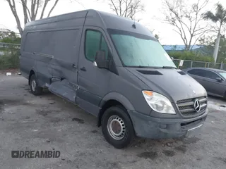 2011 Mercedes-Benz Sprinter Cargo with VIN WD3PE8CC4B5594127, listed as a IAAI auction lot 41487341 with Not Provided miles. Bid and sale history available at carsss.com. Image 1.
