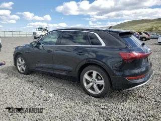 2019 Audi e-tron Premium Plus z VIN WA1LABGE1KB021741, wystawiony jako Copart lot #54774875 z przebiegiem 80 489 mil mil oraz Szkoda całkowita • Salvage title. Historia ofert i sprzedaży dostępna na DreamBid. Obrazek 2.