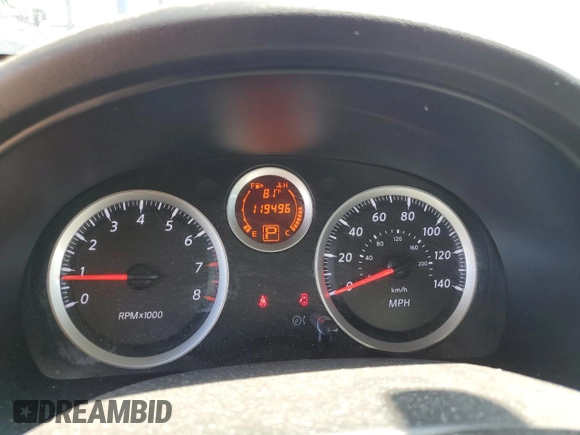 2012 Nissan Sentra S с VIN 3N1AB6AP5CL725519, выставлен на аукционе Copart как лот 58687335 с пробегом 119 496 миль миль и Чистый • Clean title. История ставок и продаж доступна на DreamBid. Изображение 9.