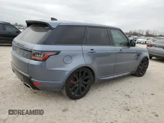 2018 Land Rover Range Rover Sport with VIN SALWR2RE8JA199779, listed as a Copart auction lot 44588925 with 102,666 mi miles and Clean Title. Bid and sale history available at carsss.com. Image 3.