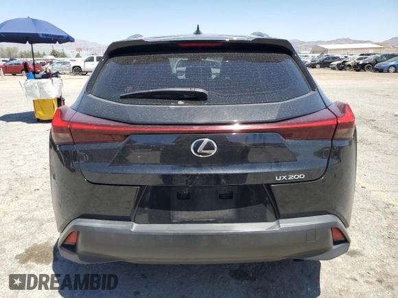 2019 Lexus UX 200 with VIN JTHY3JBHXK2017333, listed as a Copart auction lot 58220535 with 64,044 mi miles and Salvage title. Bid and sale history available at DreamBid. Image 6.
