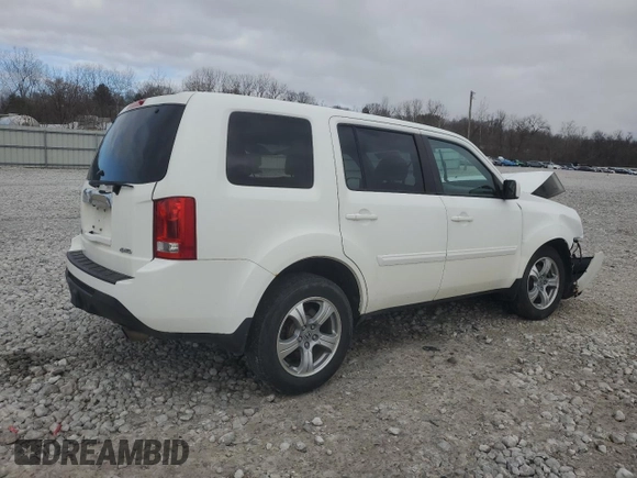 2013 Honda Pilot EX-L with VIN 5FNYF4H54DB053218, listed as a Copart auction lot 50516835 with 154,199 mi miles and Salvage Title. Bid and sale history available at carsss.com. Image 3.