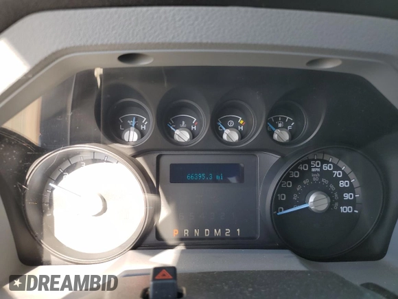 2013 Ford F-250 XL with VIN 1FTBF2A61DEB82287, listed as a Copart auction lot 68274704 with 66,395 mi miles and Clean Title. Bid and sale history available at DreamBid. Image 9.