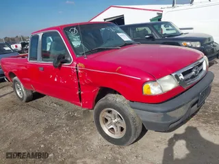 2003 Mazda B-Series 2WD Truck SE with VIN 4F4YR46V33TM13768, listed as a IAAI auction lot 41351910 with 212,641 mi miles. Bid and sale history available at carsss.com. Image 1.