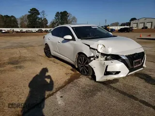 2022 Nissan Sentra SV with VIN 3N1AB8CV9NY211024, listed as a Copart auction lot 48975375 with 53,744 mi miles and Salvage Title. Bid and sale history available at carsss.com. Image 11.