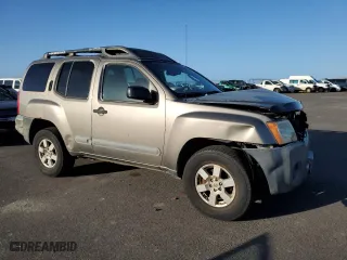 2005 Nissan Xterra S with VIN 5N1AN08WX5C642029, listed as a Copart auction lot 44153615 with 189,120 mi miles and Salvage Title. Bid and sale history available at carsss.com. Image 4.