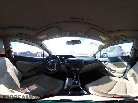 2015 Honda Civic Sedan EX-L with VIN 19XFB2F90FE093933, listed as a IAAI auction lot 41783789 with 172,299 mi miles. Bid and sale history available at carsss.com. Image 18.