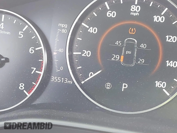 2021 Mazda 3 S with VIN JM1BPAAL5M1344295, listed as a IAAI auction lot 41499549 with 35,513 mi miles and . Bid and sale history available at DreamBid. Image 15.