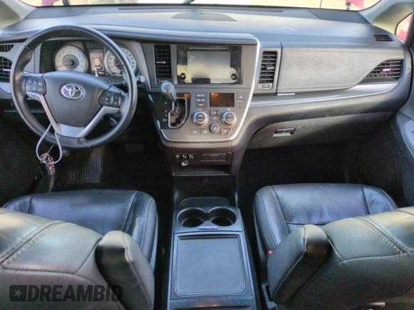 2015 Toyota Sienna SE with VIN 5TDXK3DC8FS688561, listed as a Copart auction lot 46541245 with 73,653 mi miles and Salvage Title. Bid and sale history available at carsss.com. Image 8.