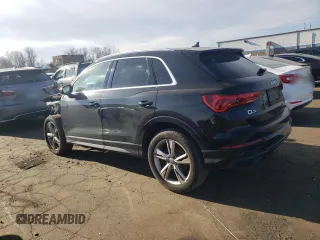 2020 Audi Q3 S line Prestige with VIN WA1FECF39L1060222, listed as a Copart auction lot 88142775 with 86,024 mi miles and Salvage Title. Bid and sale history available at carsss.com. Image 2.