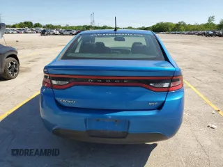 2015 Dodge Dart SXT with VIN 1C3CDFBB9FD380576, listed as a Copart auction lot 57576135 with 178,779 mi miles and Salvage title. Bid and sale history available at DreamBid. Image 6.