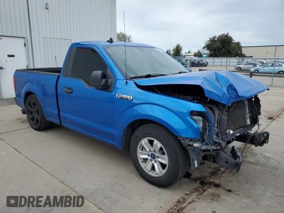 2020 Ford F-150 XL with VIN 1FTMF1C54LKF27495, listed as a Copart auction lot 50163175 with 113,897 mi miles and Salvage Title. Bid and sale history available at carsss.com. Image 4.