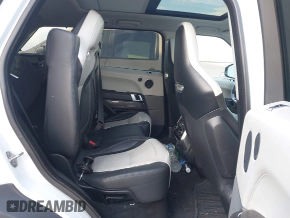 2022 Land Rover Range Rover Sport SVR with VIN SALWZ2RE1NA236189, listed as a IAAI auction lot 41950258 with 46,214 mi miles and . Bid and sale history available at DreamBid. Image 8.
