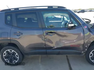 2016 Jeep Renegade Trailhawk with VIN ZACCJBCT9GPD44524, listed as a IAAI auction lot 41729209 with 96,619 mi miles and . Bid and sale history available at carsss.com. Image 14.