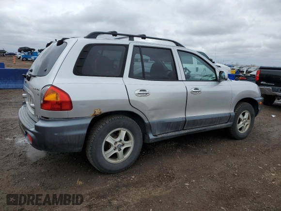 2003 Hyundai Santa Fe GLS with VIN KM8SC13D33U450903, listed as a Copart auction lot 48351575 with 150,319 mi miles and Salvage Title. Bid and sale history available at carsss.com. Image 3.