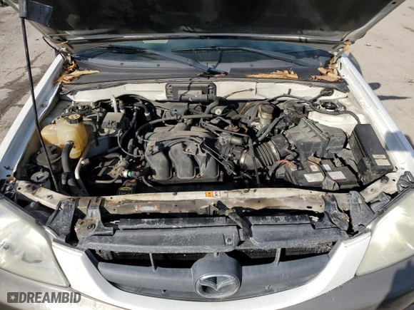 2003 Mazda Tribute LX with VIN 4F2YZ04173KM07320, listed as a Copart auction lot 43787375 with 206,019 mi miles and Salvage Title. Bid and sale history available at carsss.com. Image 12.
