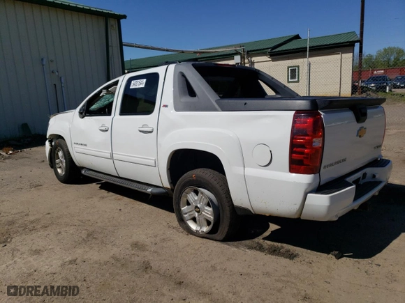 2012 Chevrolet Avalanche LT with VIN 3GNTKFE70CG168471, listed as a Copart auction lot 54001544 with 0 mi miles and Salvage Title. Bid and sale history available at carsss.com. Image 2.
