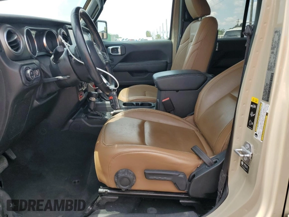 2022 Jeep Gladiator Rubicon с VIN 1C6JJTBG2NL171598, выставлен на аукционе Copart как лот 59494925 с пробегом 46 097 миль миль и Списание • Salvage title. История ставок и продаж доступна на DreamBid. Изображение 7.