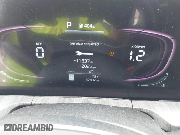 2023 Kia Telluride EX with VIN 5XYP34GC7PG356057, listed as a IAAI auction lot 41475968 with 37,832 mi miles and . Bid and sale history available at DreamBid. Image 7.