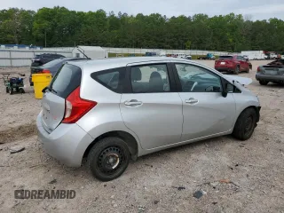 2015 Nissan Note S Plus with VIN 3N1CE2CP9FL377296, listed as a Copart auction lot 56230955 with 121,213 mi miles and Salvage title. Bid and sale history available at DreamBid. Image 3.