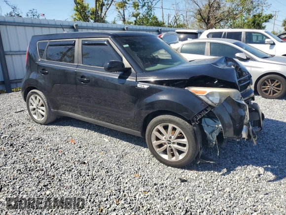 2018 Kia Soul + with VIN KNDJP3A52J7519328, listed as a Copart auction lot 48388245 with 186,425 mi miles and Salvage Title. Bid and sale history available at carsss.com. Image 4.