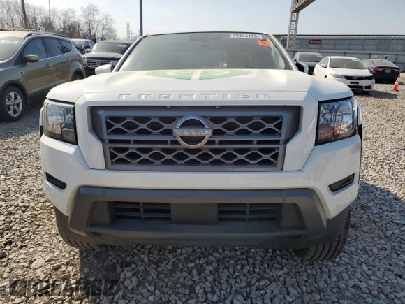 2024 Nissan Frontier S with VIN 1N6ED1CL4RN630008, listed as a Copart auction lot 48844735 with Not Provided miles and Salvage Title. Bid and sale history available at DreamBid. Image 5.