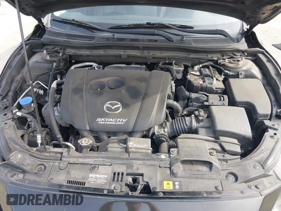 2017 Mazda 3 Touring z VIN 3MZBN1V74HM133565, wystawiony jako IAAI lot #42160836 z przebiegiem 104 997 mil mil oraz . Historia ofert i sprzedaży dostępna na DreamBid. Obrazek 10.