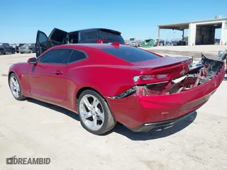2016 Chevrolet Camaro 2LT with VIN 1G1FD1RS7G0140820, listed as a IAAI auction lot 41665790 with 73,556 mi miles. Bid and sale history available at carsss.com. Image 3.