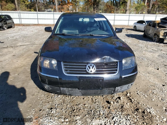 2003 Volkswagen Passat GLS with VIN WVWPD63B73P356279, listed as a Copart auction lot 81892844 with 276,850 mi miles and Salvage Title. Bid and sale history available at carsss.com. Image 5.