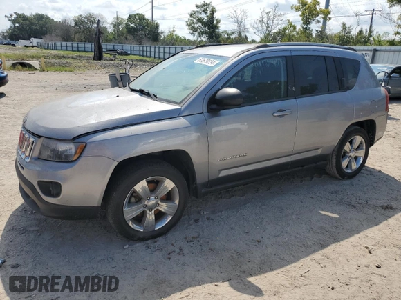 2016 Jeep Compass Sport with VIN 1C4NJCBA3GD611556, listed as a Copart auction lot 55227345 with Not Provided miles and Salvage Title. Bid and sale history available at DreamBid. Image 1.