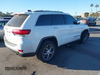 2020 Jeep Grand Cherokee Limited X with VIN 1C4RJEBG2LC404352, listed as a IAAI auction lot 41290461 with 72,519 mi miles. Bid and sale history available at carsss.com. Image 4.