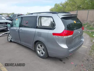 2011 Toyota Sienna LE AAS with VIN 5TDKK3DC9BS018960, listed as a IAAI auction lot 42065855 with Not Provided miles and . Bid and sale history available at DreamBid. Image 3.