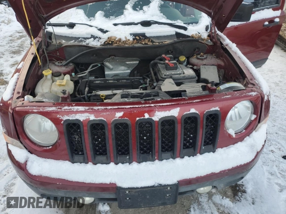2012 Jeep Patriot Sport with VIN 1C4NJPBA8CD540761, listed as a Copart auction lot 89010545 with 103,512 mi miles and Salvage Title. Bid and sale history available at DreamBid. Image 12.