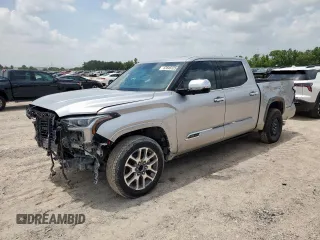 2023 Toyota Tundra 1794 Edition with VIN 5TFMA5AB6PX026745, listed as a Copart auction lot 63848325 with 30,545 mi miles and Salvage title. Bid and sale history available at DreamBid. Image 1.